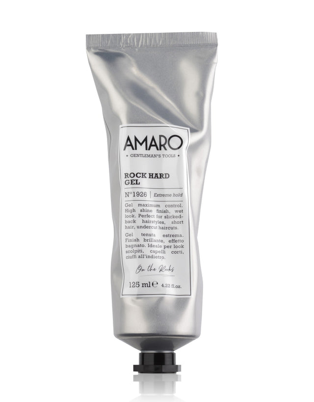 Amaro Rock Hard Gel 125ml - KOOS • alles voor de kapper - Amaro - Haargel