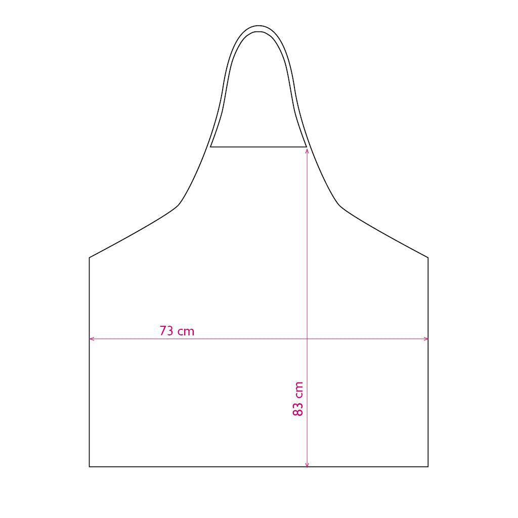 Trend Design Malerschürze BasicApron Schwarz