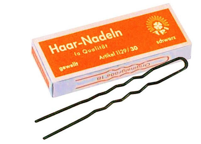 ARI Haarspeld Ribbel Zwart - Koosvanderbeek.nl - ARI - Schuifjes & spelden