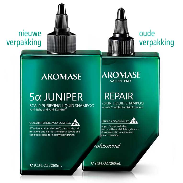 Aromase 5a Wacholder Kopfhautreinigendes Flüssigshampoo 260 ml