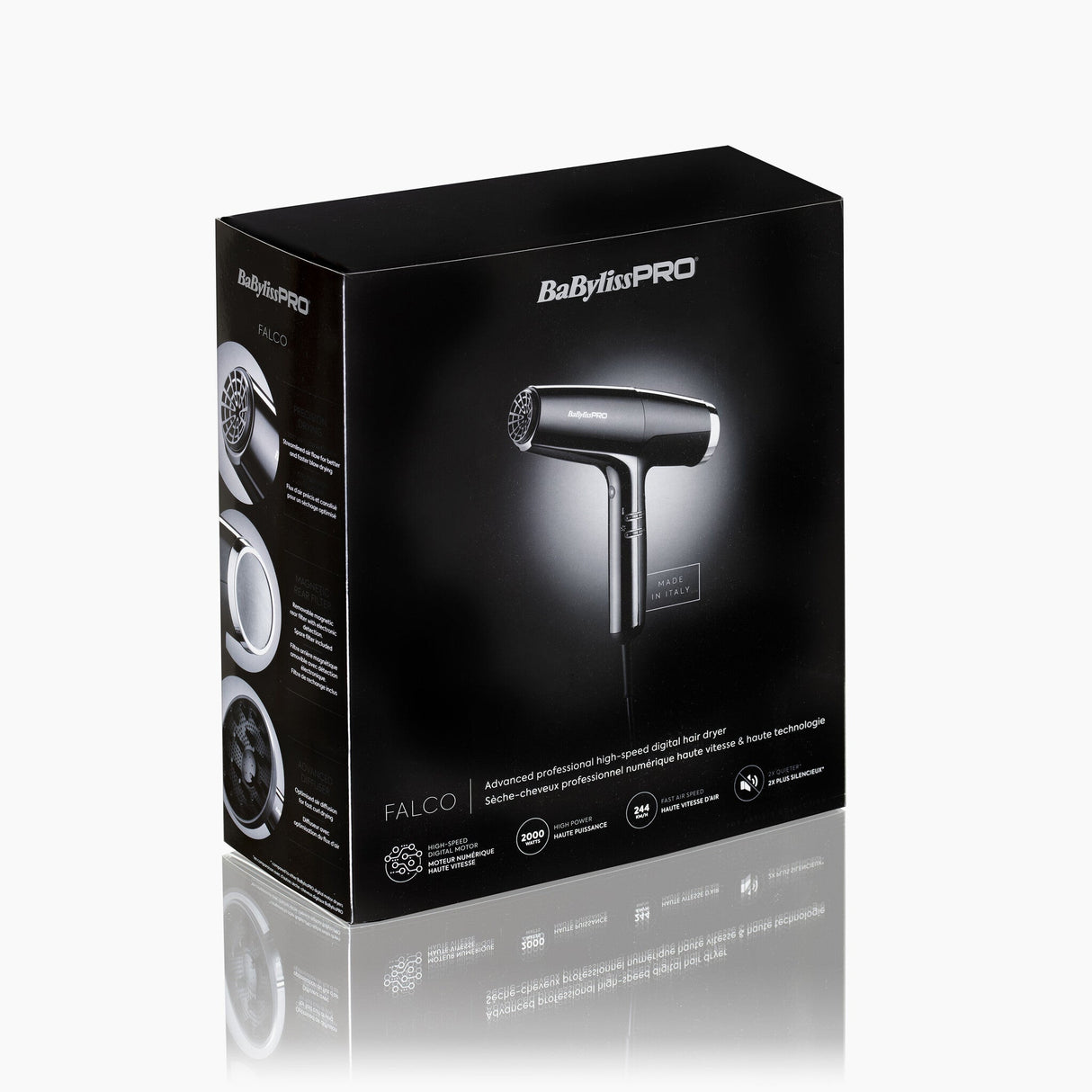 Babyliss Falco Fohn 2000W Goud - KOOS • alles voor de kapper - Babyliss - Fohns