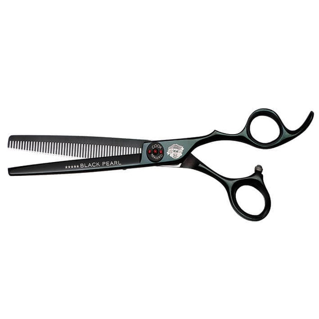 Captain Cook Barber Coupeschaar Black Pearl 7.0 - Koosvanderbeek.nl - Eurostil - Kappersbenodigdheden