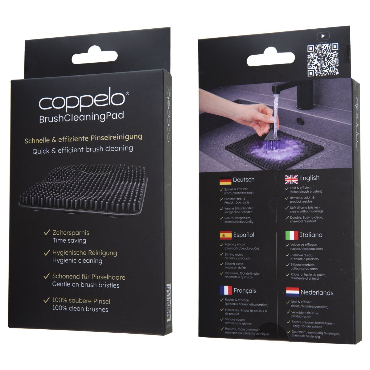 Copello Brush Cleaning Pad - KOOS • alles voor de kapper - Efalock - Verfkwasten
