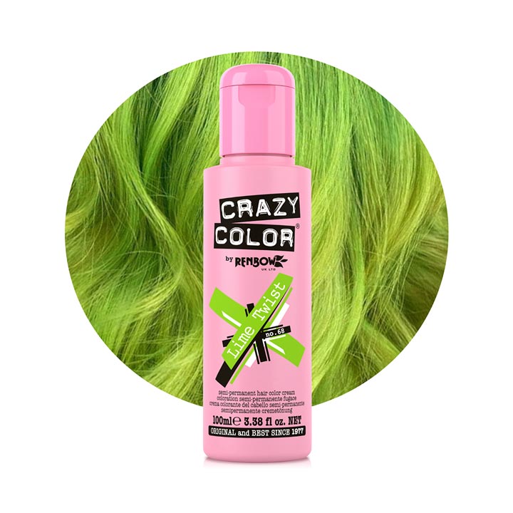 Crazy Color Semi-Permanent Hair Color Cream 100ml - KOOS • alles voor de kapper - Crazy Color - Semi-permanente kleuring