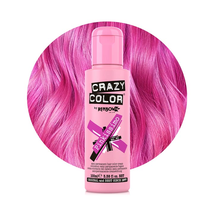 Crazy Color Semi-Permanent Hair Color Cream 100ml - KOOS • alles voor de kapper - Crazy Color - Semi-permanente kleuring