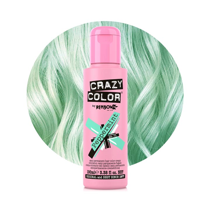 Crazy Color Semi-Permanent Hair Color Cream 100ml - KOOS • alles voor de kapper - Crazy Color - Semi-permanente kleuring