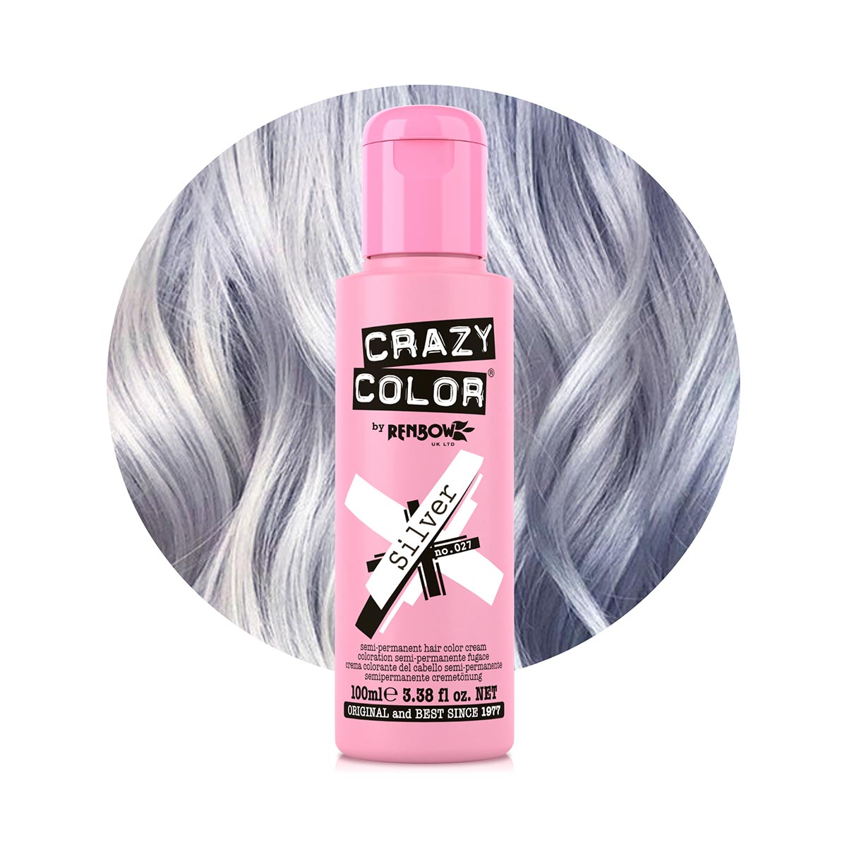 Crazy Color Semi-Permanent Hair Color Cream 100ml - KOOS • alles voor de kapper - Crazy Color - Semi-permanente kleuring