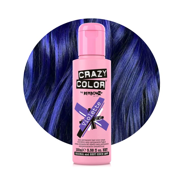 Crazy Color Semi-Permanent Hair Color Cream 100ml - KOOS • alles voor de kapper - Crazy Color - Semi-permanente kleuring
