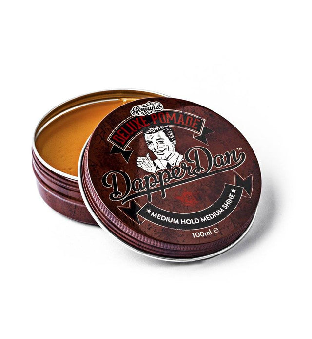 Dapper Dan Deluxe Pomade Bruin 100ml - Koosvanderbeek.nl - Dapper Dan - Wax & pomade