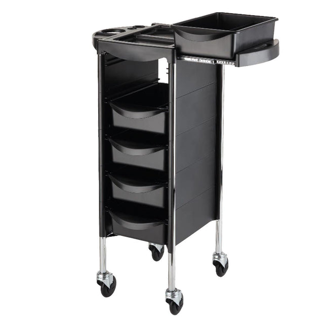 Efalock Werkwagen Piccolo 4002 Zipp Chroom - Koosvanderbeek.nl - Efalock - Werkwagens
