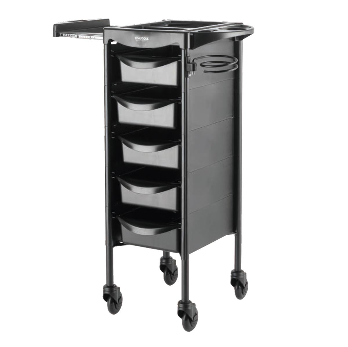 Efalock Werkwagen Piccolo 4002 Zipp Zwart - Koosvanderbeek.nl - Efalock - Werkwagens