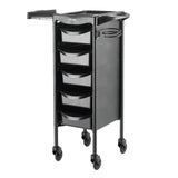 Efalock Werkwagen Piccolo 4002 Zipp Zwart - Koosvanderbeek.nl - Efalock - Werkwagens