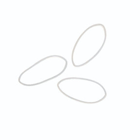 Elastiekjes haar 20mm transparant 500st - KOOS • alles voor de kapper - KOOS - Elastiekjes