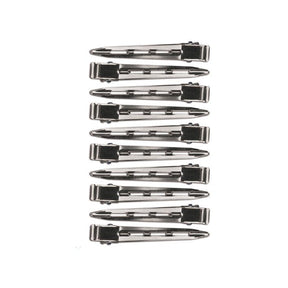 Eurostil Metalen Clips Large 6,5cm 10st - KOOS • alles voor de kapper - Eurostil - Watergolfklemmen