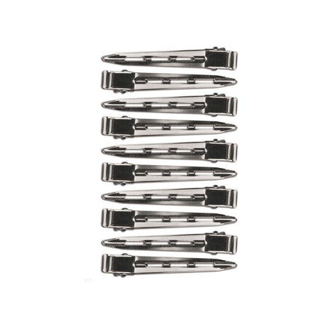 Eurostil Metalen Clips Large 6,5cm 10st - Koosvanderbeek.nl - Eurostil - Watergolfklemmen