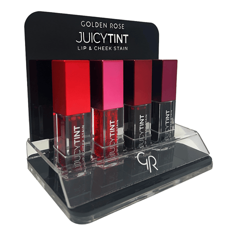 GR Juicy Tint Lip & Cheek Stain Display - Koosvanderbeek.nl - Golden Rose - Lipstick
