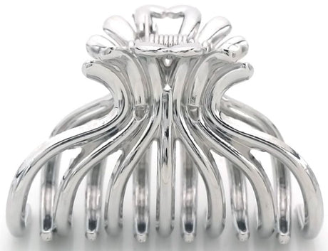 Haarklem fleur metal zilver - KOOS • alles voor de kapper - KOOS - Haarmode