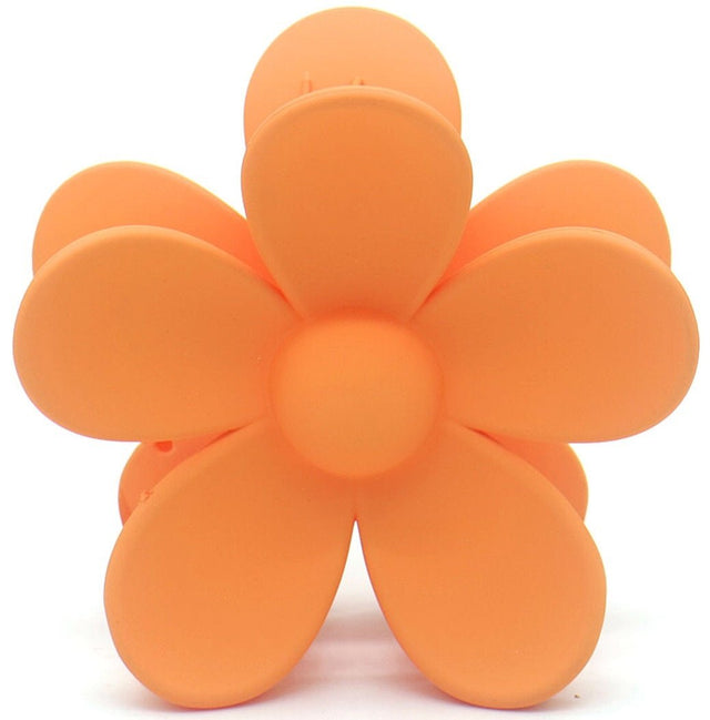 Haarklem Flower Oranje - Koosvanderbeek.nl - koosvanderbeek - Haarmode