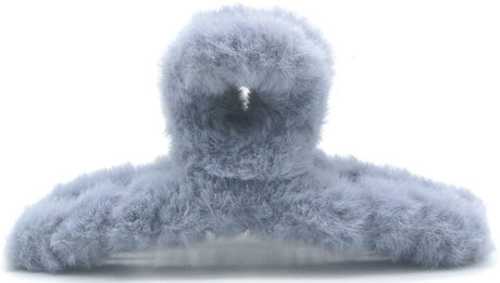Haarklem fluffy grijs 12,5cm - Koosvanderbeek.nl - koosvanderbeek - Haarmode