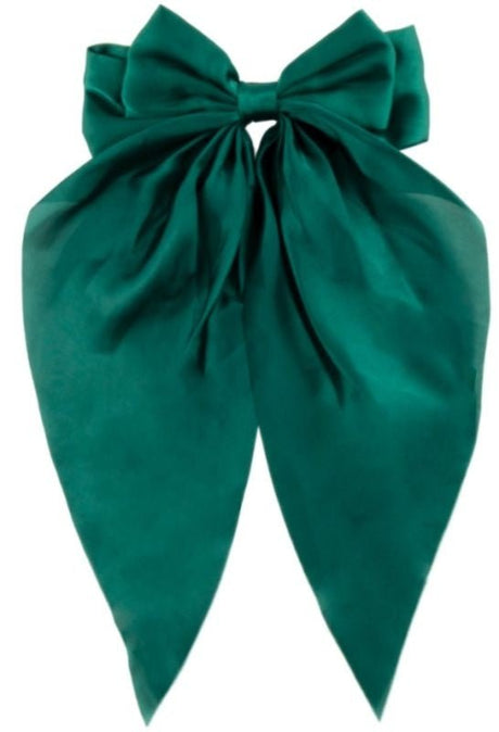 Haarstrik Satijn Groen - Koosvanderbeek.nl - koosvanderbeek - Haarmode