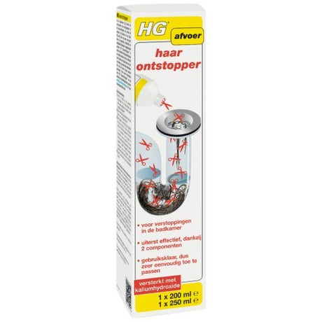 HG Haar Ontstopper - gebruiksklaar - Koosvanderbeek.nl - HG - Hygiene