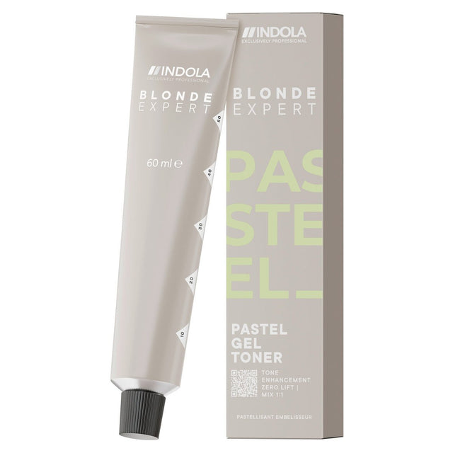 Indola Blonde Expert Pastel Gel Toner 60ml - Koosvanderbeek.nl - Indola - Demi - permanente kleuring