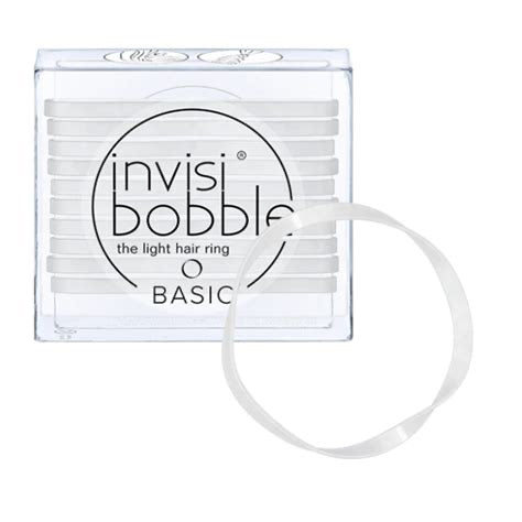 Invisibobble Basic Crystal Clear 10 pièces