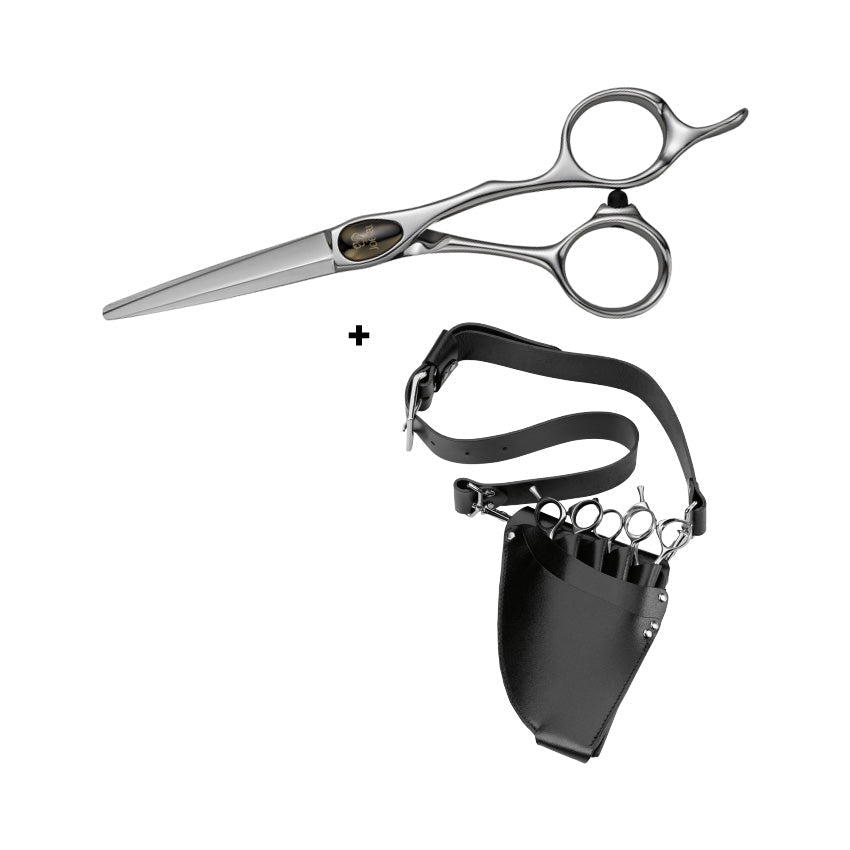 Joewell Schaar Zenith 5.5 Offset + Gratis Wild West Gereedschapstas - KOOS • alles voor de kapper - Joewell - Kappersschaar
