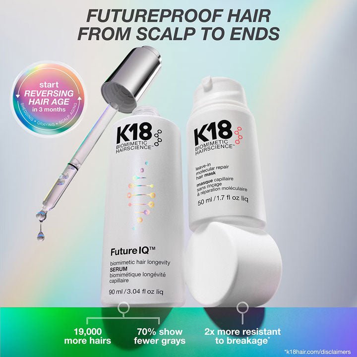 K18 FutureIQ Biomimetic Hair Longevity Serum 90ml - KOOS • alles voor de kapper - K18 - Serum