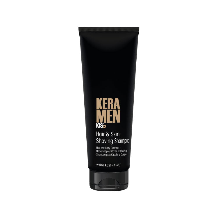 KIS KeraMen Rasiershampoo für Haar und Haut, 250 ml