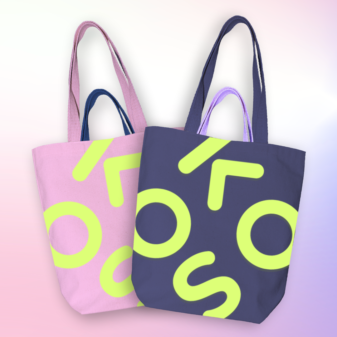 koosvanderbeek KOOS Jubileum Tas BLAUW en ROZE