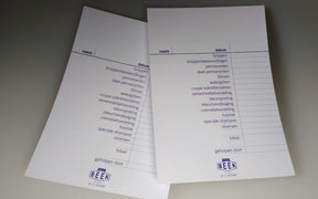 KvdB Afrekenbonboekjes 100 vel - KOOS • alles voor de kapper - KOOS - Planners