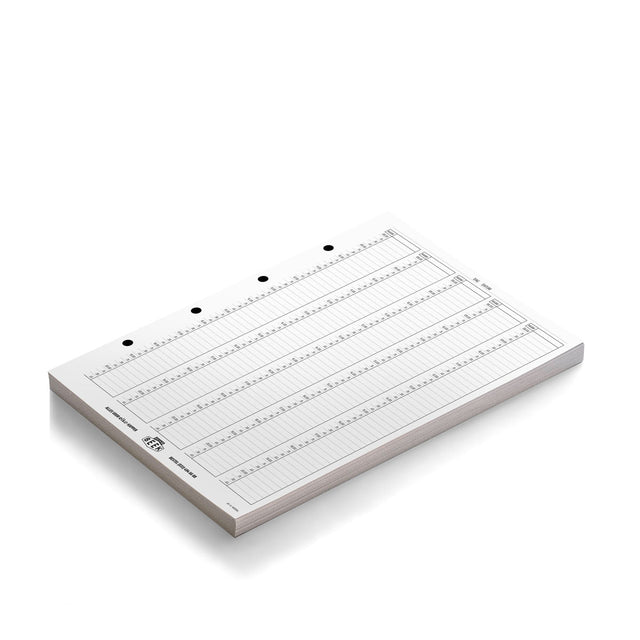 KvdB Vulling Afsprakenbladen 5 Koloms A4 200 vel - KOOS • alles voor de kapper - KOOS - Planners