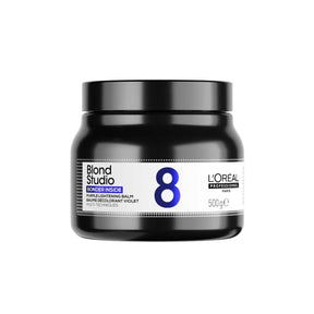 Loreal Blond Studio 8 Bonder Inside Purple Lightening Balm 500g - KOOS • alles voor de kapper - Loreal - Blondering