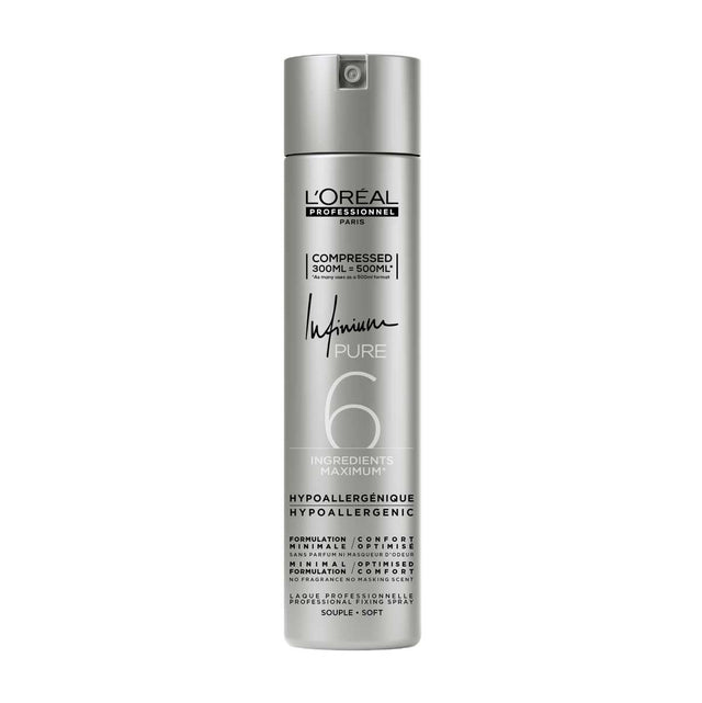 Loreal Infinium Pure Soft Haarlak 300ml - Koosvanderbeek.nl - Loreal - Haarspray