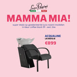 LR Wasunit Acqualine Zwart - MAMMA MIA - KOOS • alles voor de kapper - Luca Rossini - Wasunits