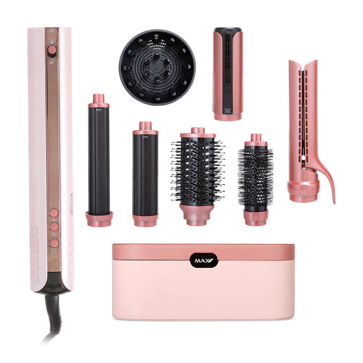 Max Pro 7-in-1 Aerostyler Pro - KOOS • alles voor de kapper - Max Pro - Krulborstels