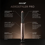 Max Pro 7-in-1 Aerostyler Pro - KOOS • alles voor de kapper - Max Pro - Krulborstels