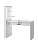 MB Allure White Ash Manicure Table - Koosvanderbeek.nl - Medical & Beauty - Beautysalon