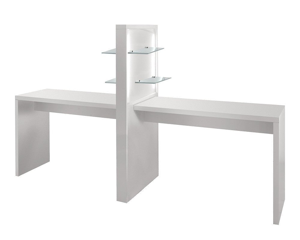 MB Allure White Ash Manicure Table - KOOS • alles voor de kapper - Medical & Beauty - Beautysalon