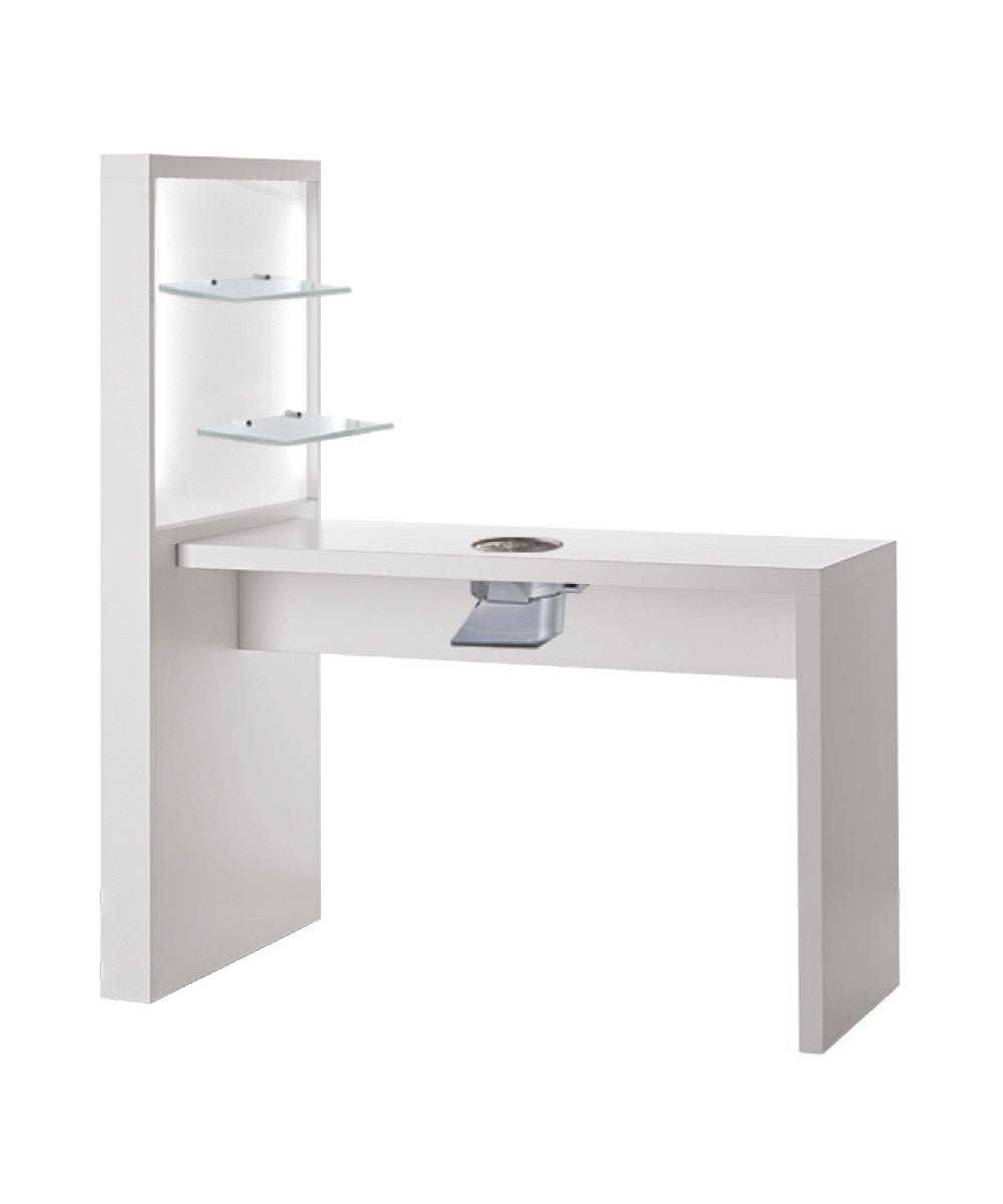 MB Allure White Ash Manicure Table - KOOS • alles voor de kapper - Medical & Beauty - Beautysalon