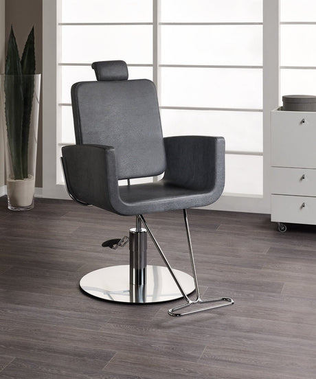 MB Eva Reclining Make - up Chair With Footrest - Koosvanderbeek.nl - Medical & Beauty - Beautysalon