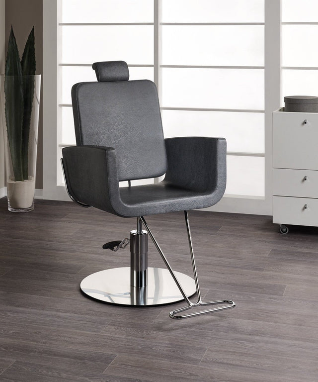 MB Eva Reclining Make - up Chair With Footrest - Koosvanderbeek.nl - Medical & Beauty - Beautysalon