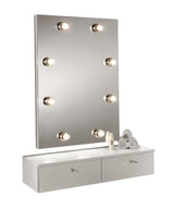 MB Las Vegas White Ash Make - up Work Unit - Koosvanderbeek.nl - Medical & Beauty - Beautysalon