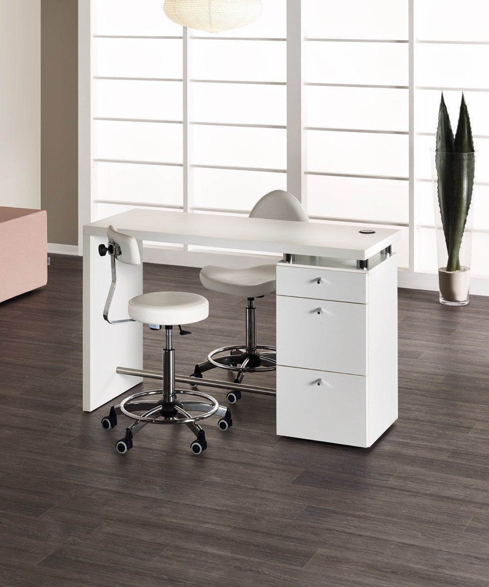 MB Logic White Ash Manicure Table - KOOS • alles voor de kapper - Medical & Beauty - Beautysalon