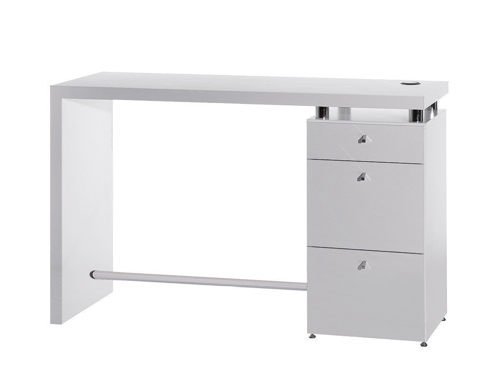 MB Logic White Ash Manicure Table - KOOS • alles voor de kapper - Medical & Beauty - Beautysalon