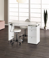 MB Logic White Ash Manicure Table - Koosvanderbeek.nl - Medical & Beauty - Beautysalon