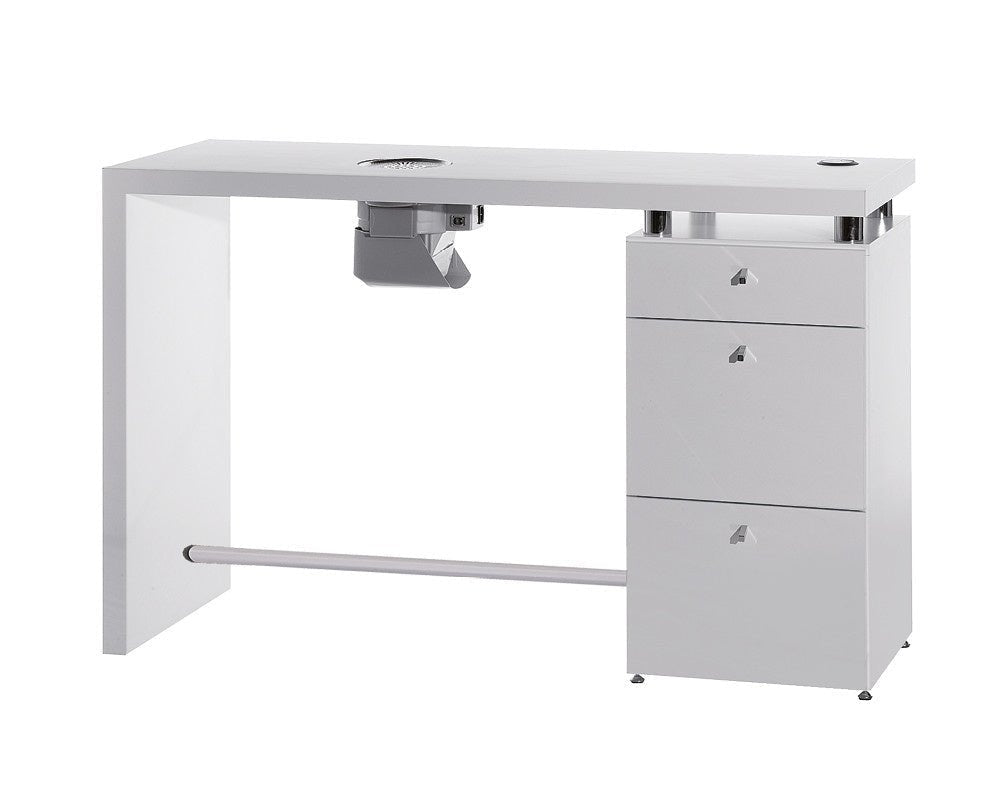 MB Logic White Ash Manicure Table - KOOS • alles voor de kapper - Medical & Beauty - Beautysalon