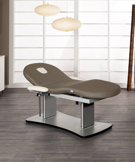 MB Lotus Bed With Two Motorised Columns - Koosvanderbeek.nl - Medical & Beauty - Beautysalon