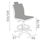 MB Marilyn Make-up Chair - KOOS • alles voor de kapper - Medical & Beauty - Beautysalon